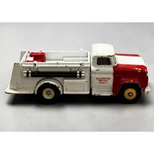 Corgi Fire Pumper Die Cast Fire Truck 3.5" Red White